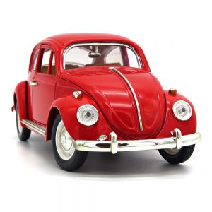 Miniatura de Carro Volkswagen Beetle/Fusca 1/18  Vermelho