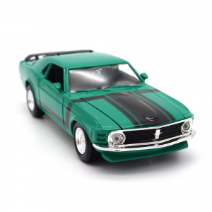Miniatura Carro Ford Mustang Boss 302 1970 Verde 1:24 – Maisto