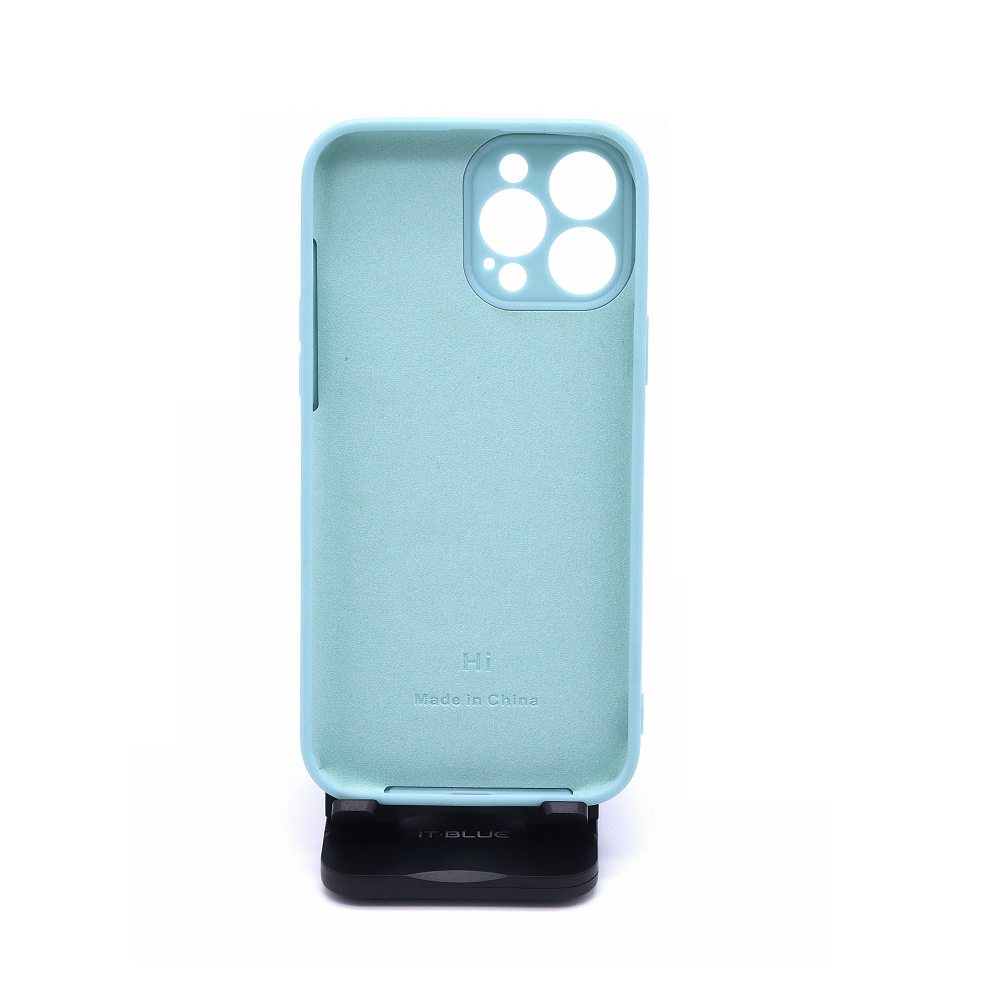Capa Silicone Luxo Azul bebê³
