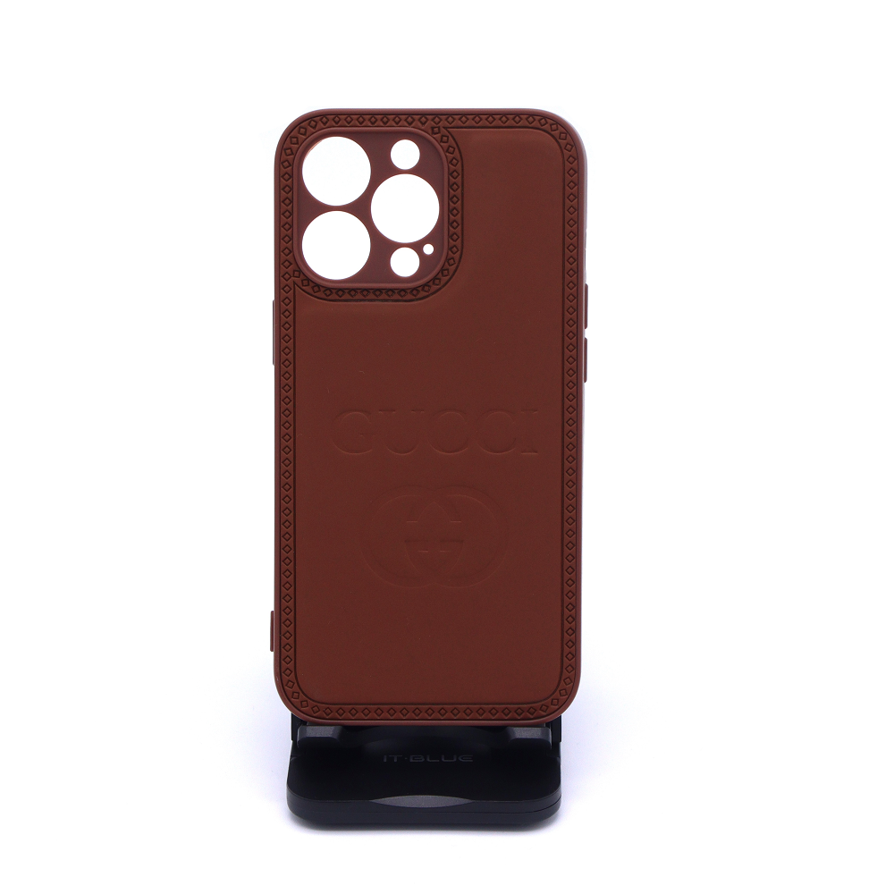 Capa Silicone Luxo Marrom²