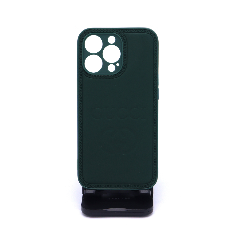 Capa Silicone Luxo Verde Escuro²