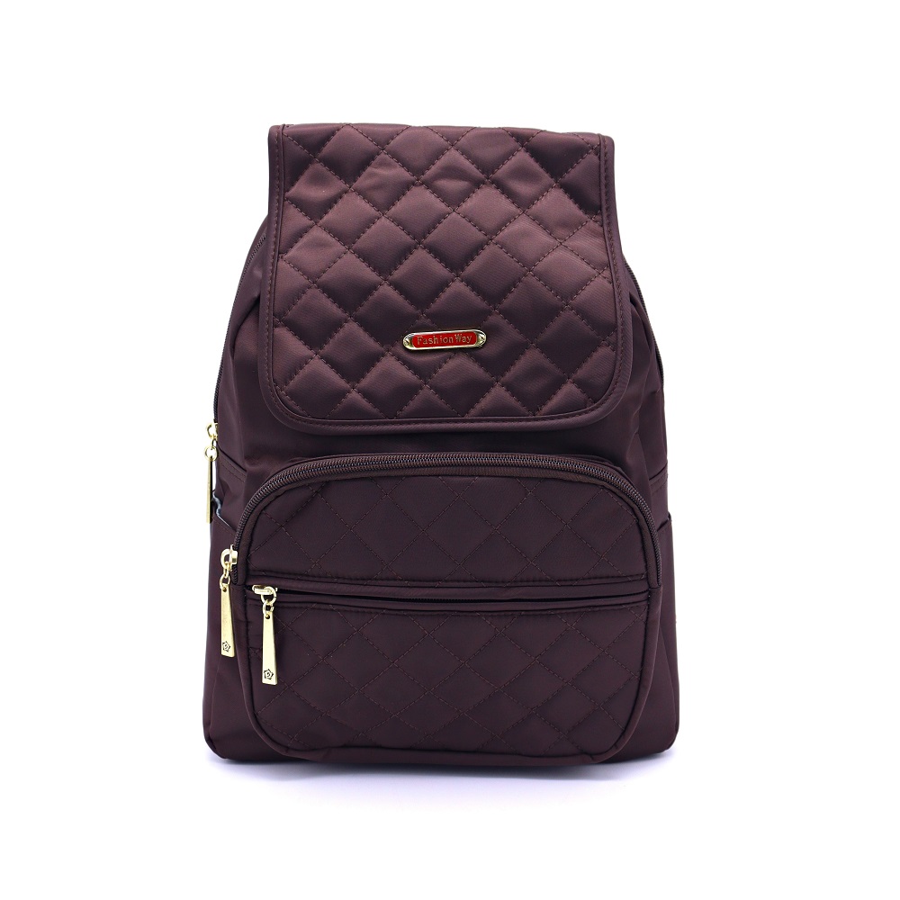 Mochila Feminina Fashion Way Marrom
