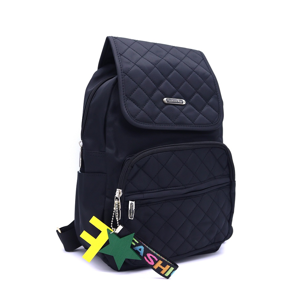 Mochila Feminina Fashion Way Preta 4