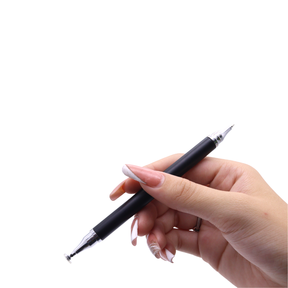 Caneta Touch Stylus 2em1 Premium Ponta Fina Para Tablet e Smartphone