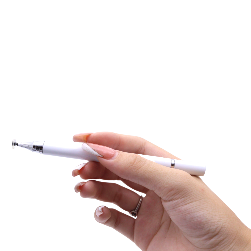 Caneta Touch Stylus 2em1 Premium Ponta Fina Para Tablet e Smartphone