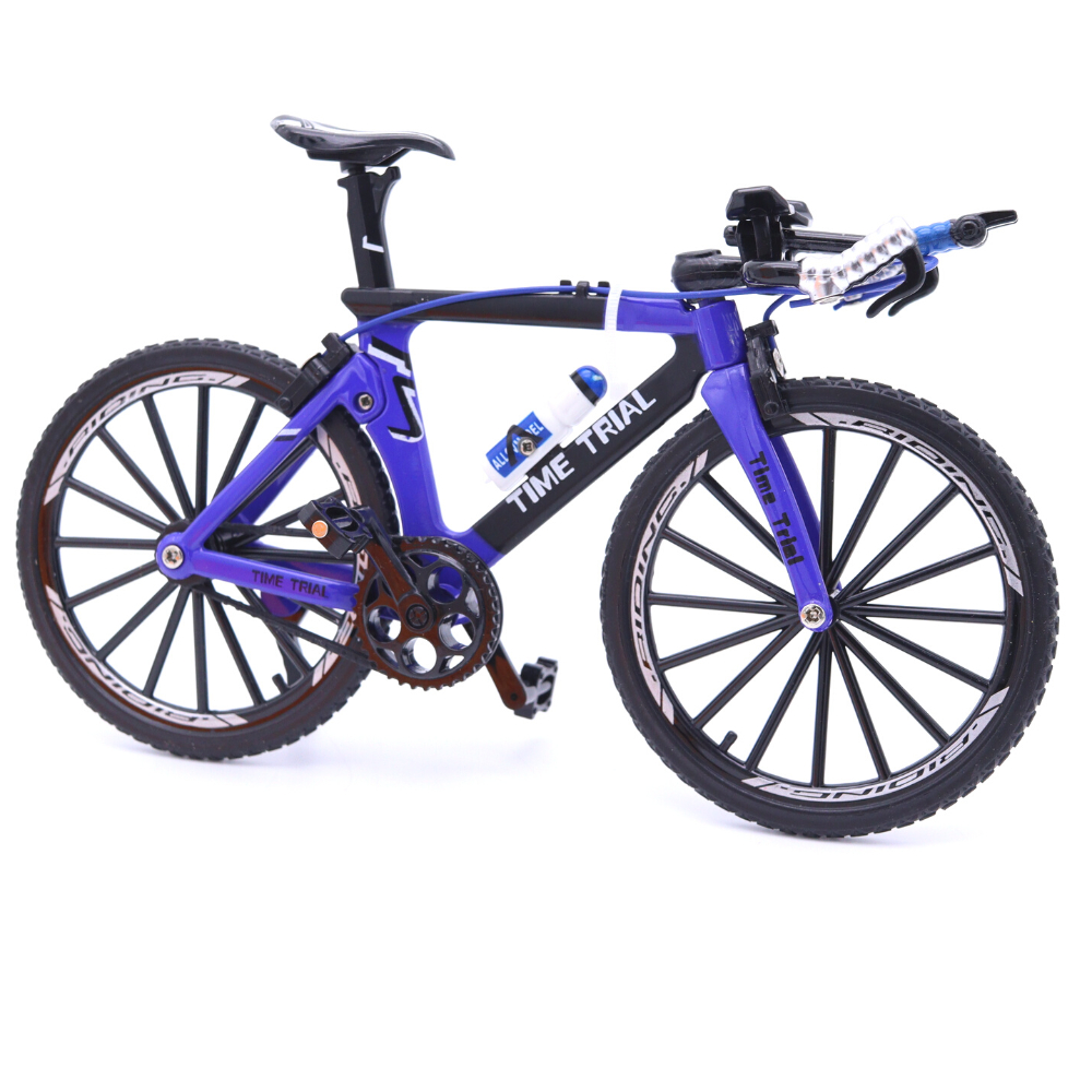 Miniatura Bicicleta Mountain Metal 18 Azul (1)